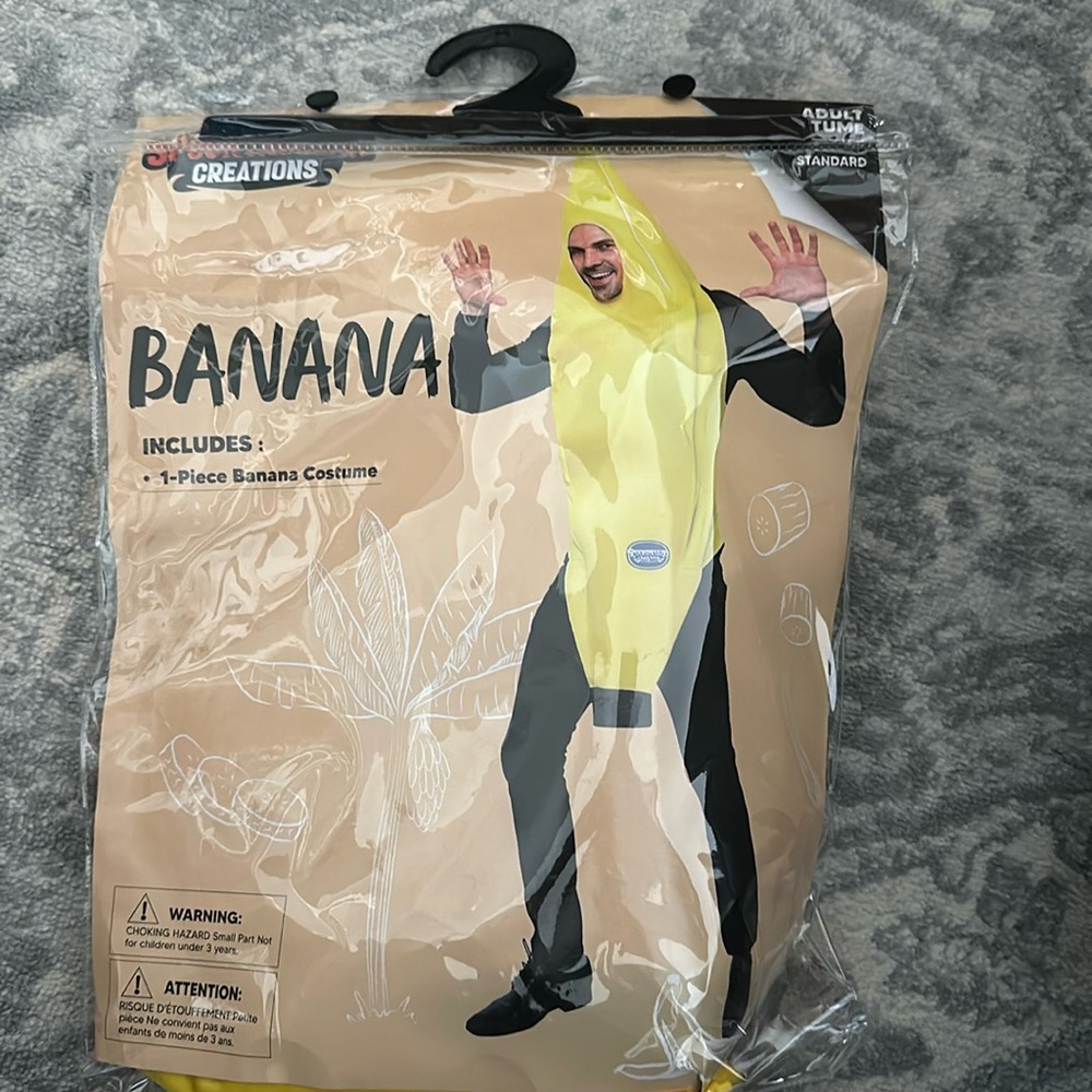 Adult banana costume